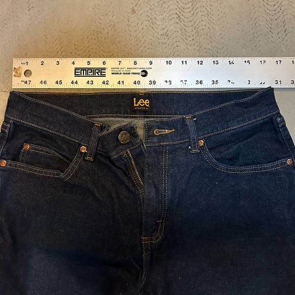 Lee Legendary Athletic Taper Jeans 33x30 - Picture 4 of 8